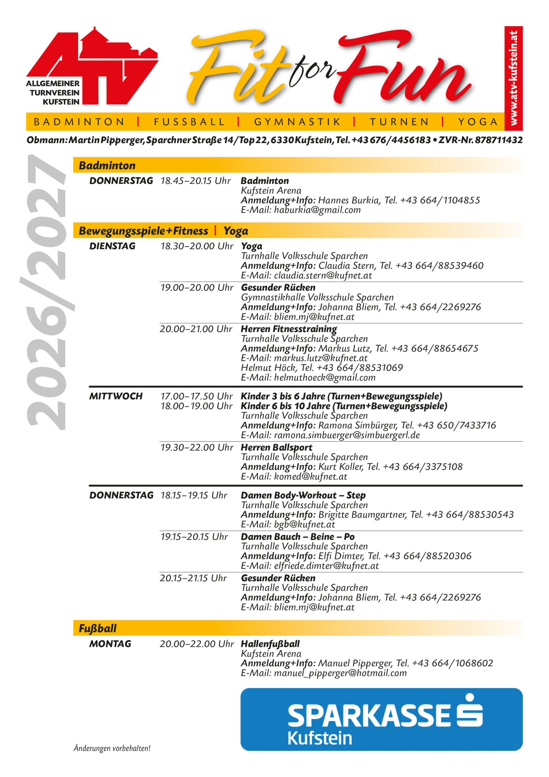 Turnplan 2026-27